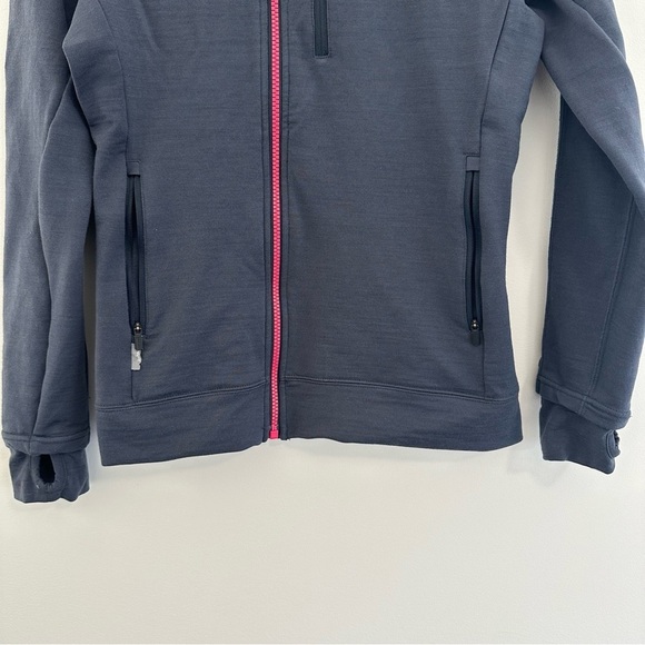 ICEBREAKER WOMEN’S NEW ZEALAND MERINO FULL ASYMMETRICAL ZIP JACKET SIZE SMALL - Picture 12 of 14